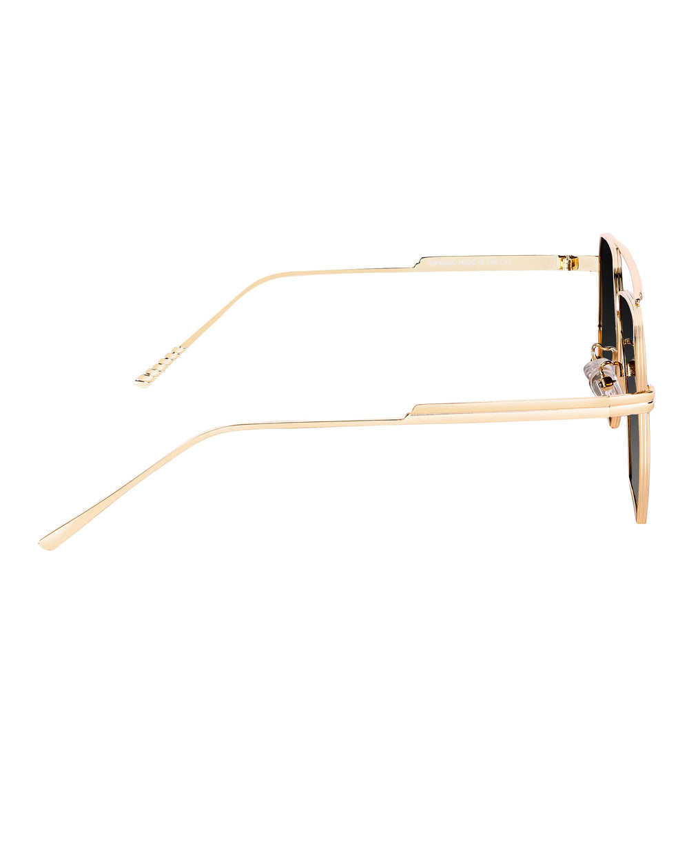 Bottaga Gold Black UV Protected Metal Sunglasses RT060 - ROYALTAIL