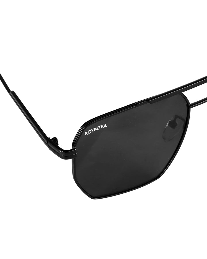 Bottaga Black UV Protected Metal Sunglasses RT061 - ROYALTAIL