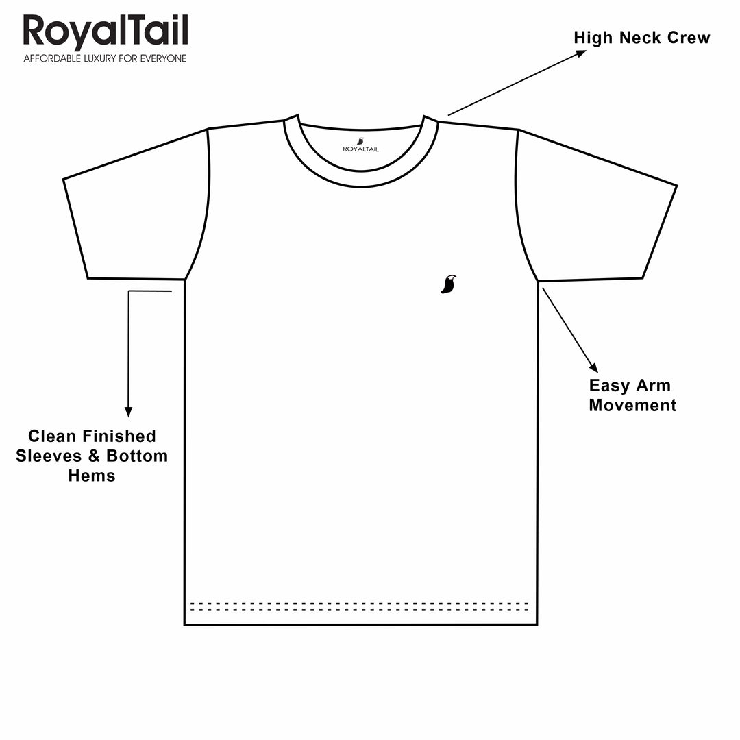Baccara Black Premium Organic Super Soft Cotton T-Shirt – Royaltail - ROYALTAIL