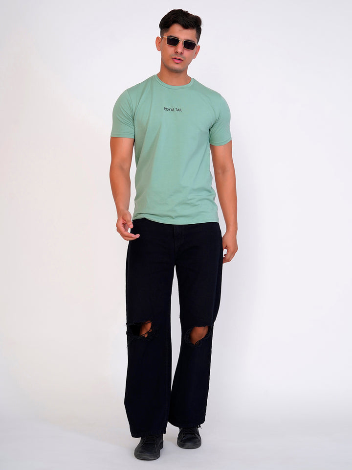 Gulf Stream Green Premium Organic Super Soft Cotton T-shirt - ROYALTAIL