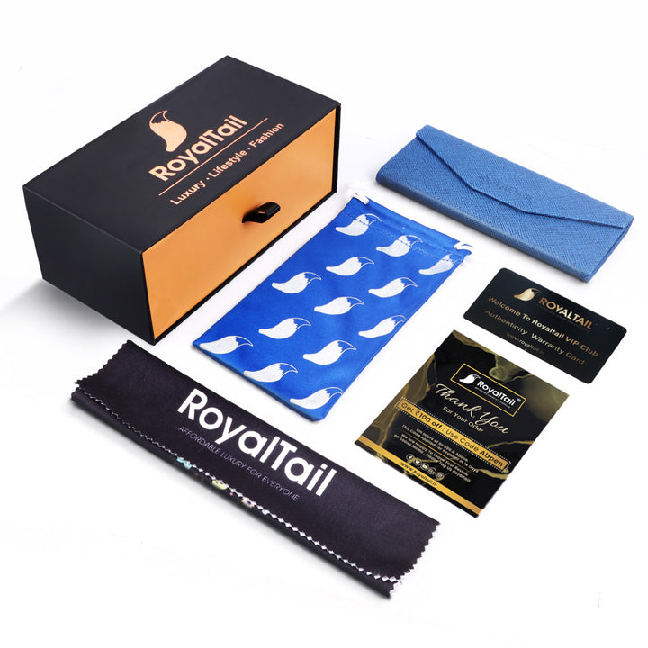 Black Glass And Silver Frame Aviator Sunglasses For Men And Women - ROYALTAIL