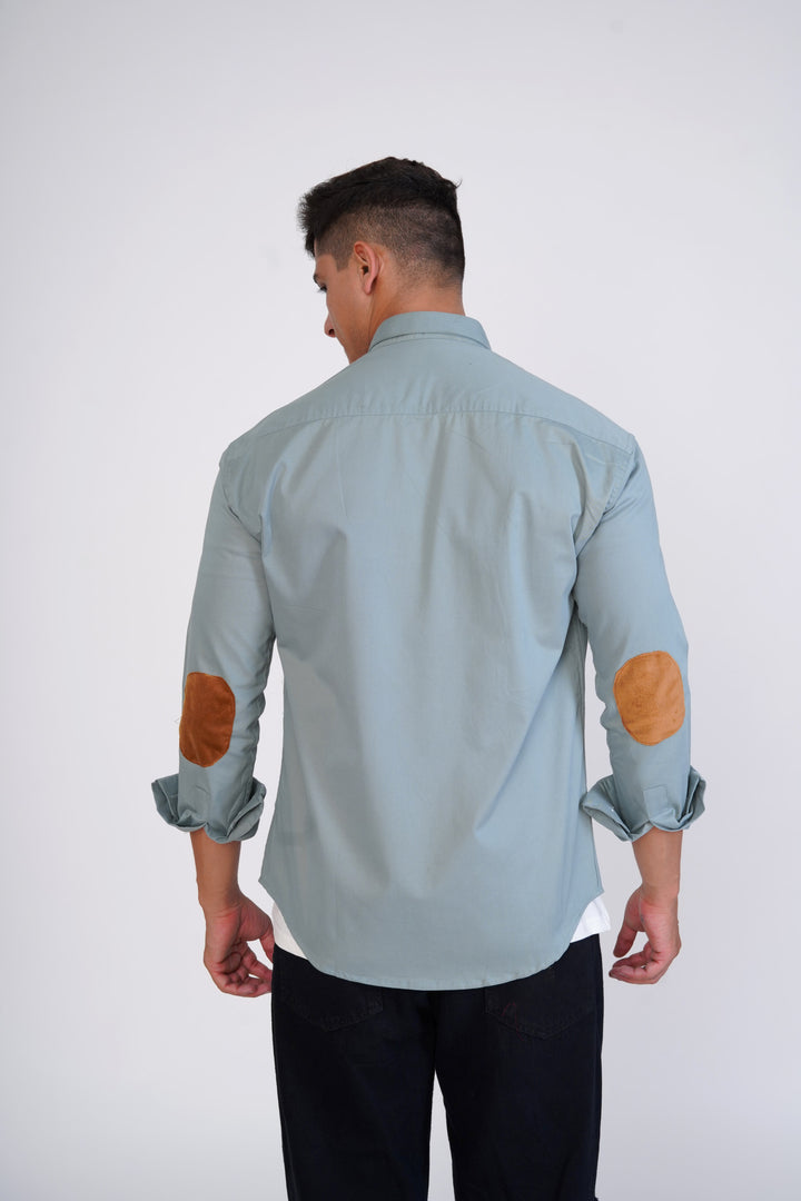 Light Green Cargo Super Soft Premium Cotton Shirt - ROYALTAIL