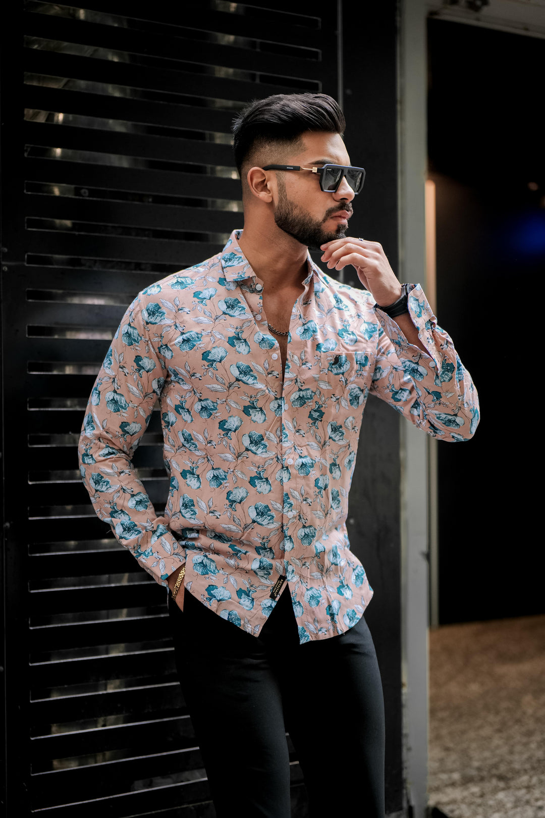 Princless Coral Paisely  Print Super Soft Premium Cotton Shirt - ROYALTAIL