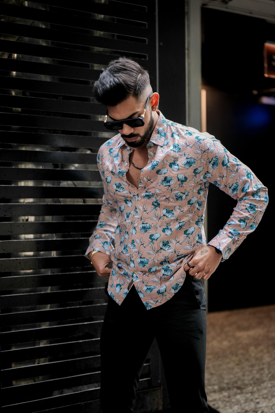 Princless Coral Paisely  Print Super Soft Premium Cotton Shirt - ROYALTAIL