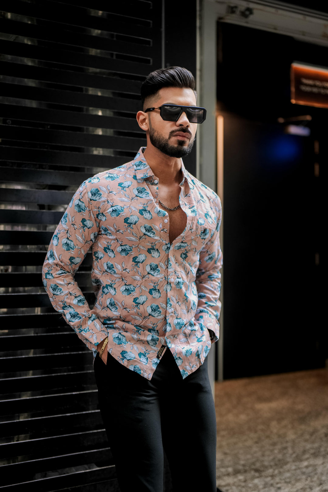 Princless Coral Paisely  Print Super Soft Premium Cotton Shirt - ROYALTAIL
