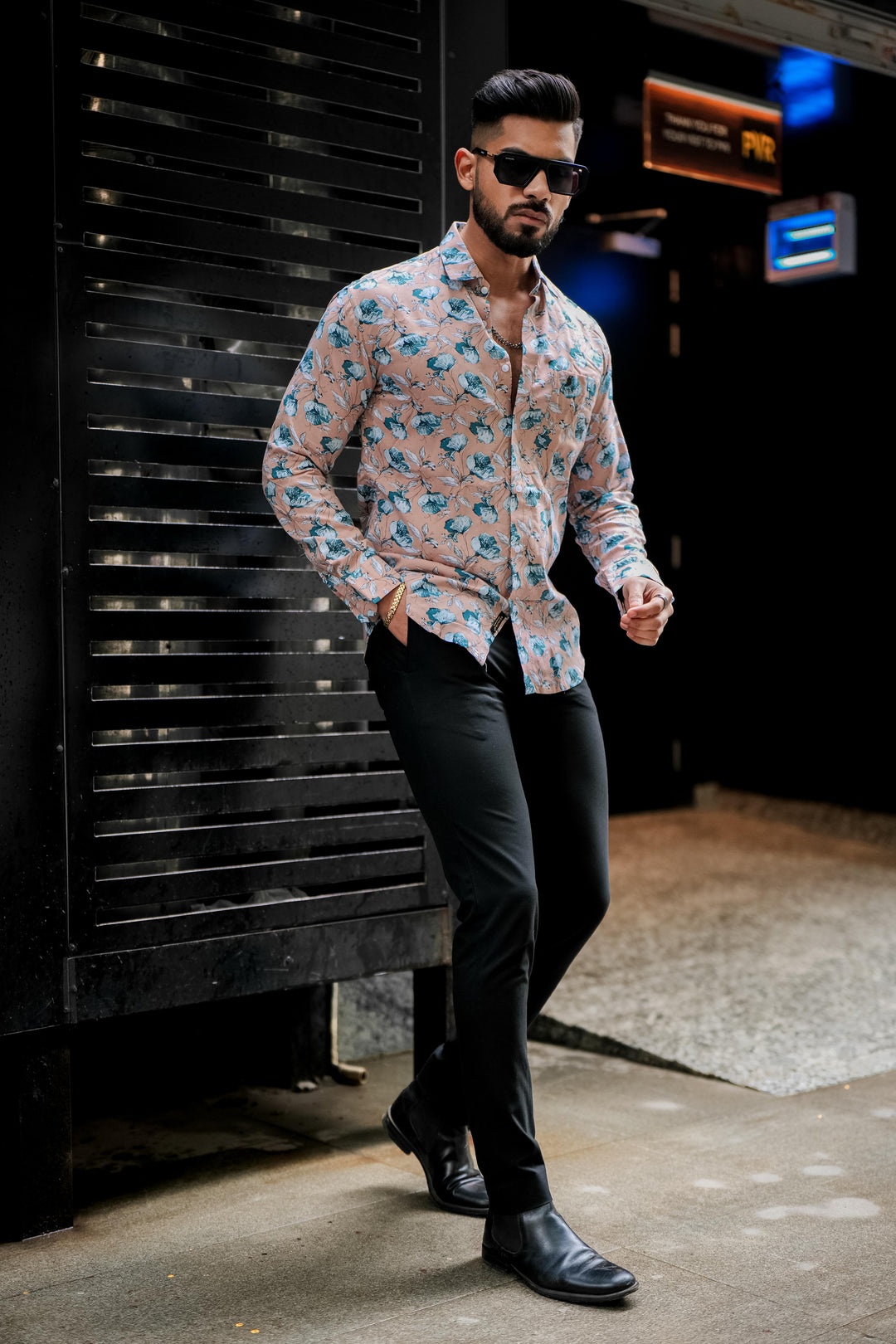 Princless Coral Paisely  Print Super Soft Premium Cotton Shirt - ROYALTAIL
