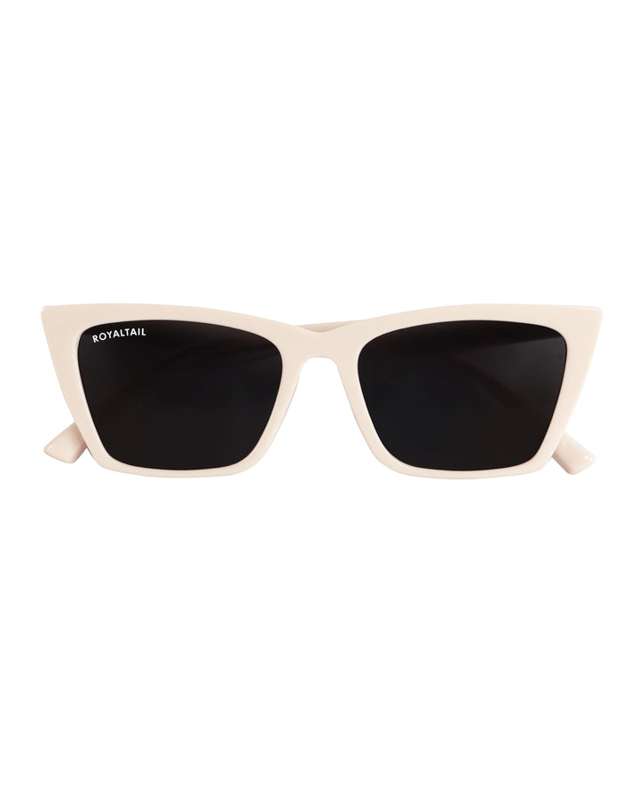 Cat-Eyes Light Cream UV Protected Sunglasses RT048 - ROYALTAIL