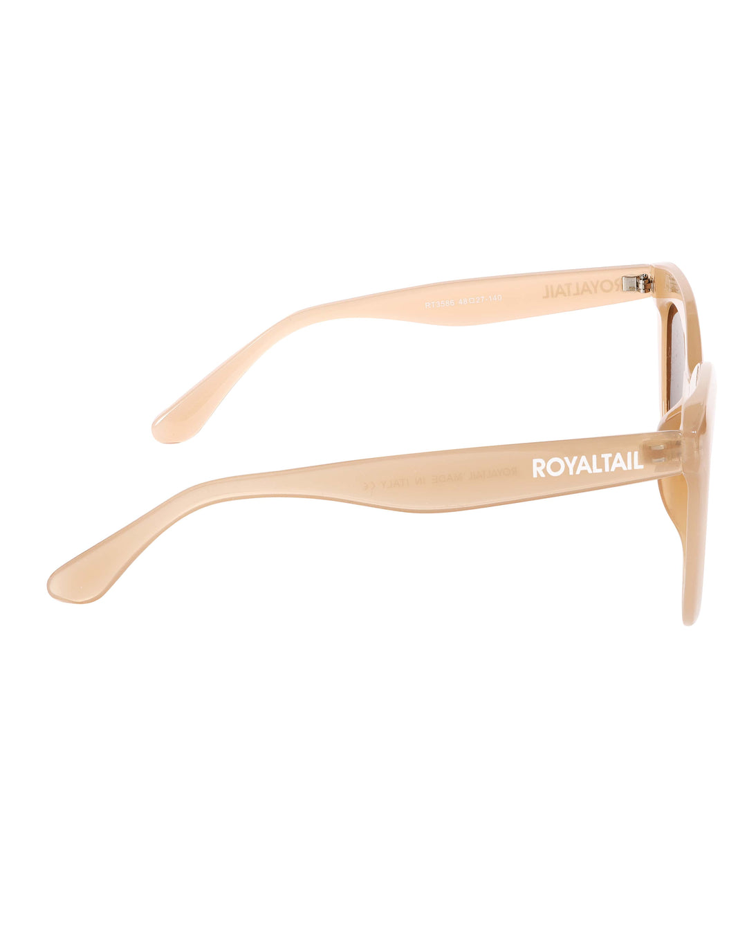 Squared Brown UV Protected Oval Sunglasses RT052 - ROYALTAIL