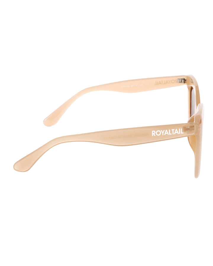 Squared Brown UV Protected Oval Sunglasses RT052 - ROYALTAIL