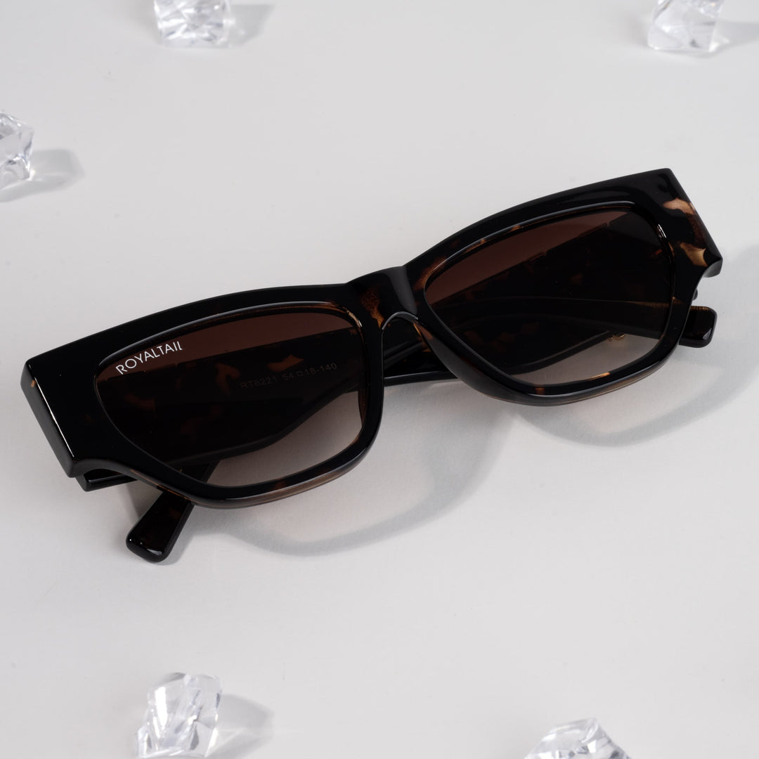 Vintage Cat Eye Brown Sunglasses For Men And Women - ROYALTAIL
