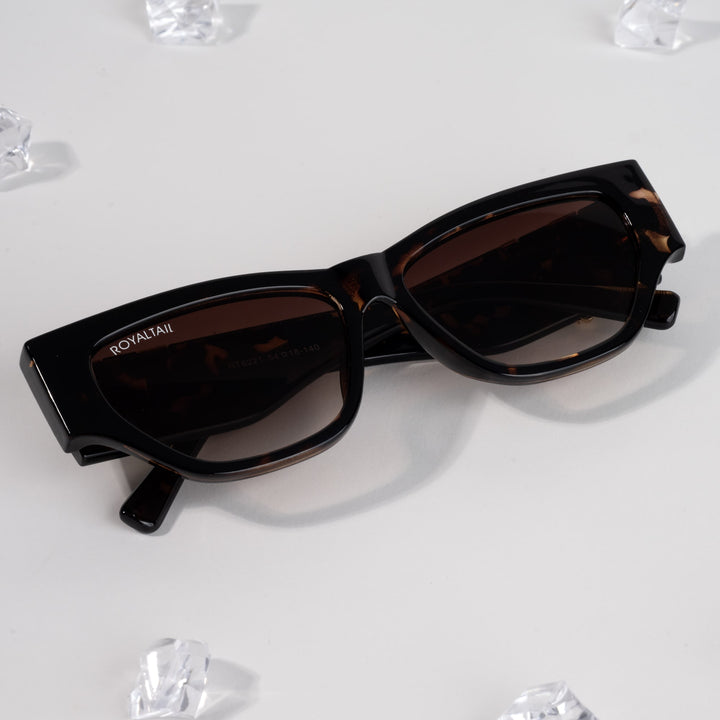 Vintage Cat Eye Brown Sunglasses For Men And Women - ROYALTAIL