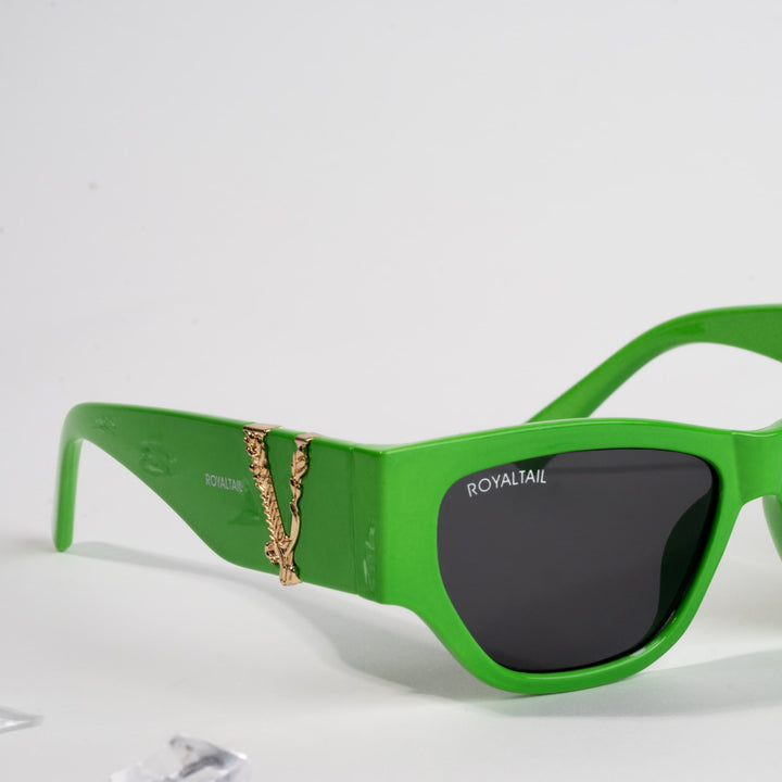 Vintage Cat Eye Green Sunglasses For Men And Women - ROYALTAIL
