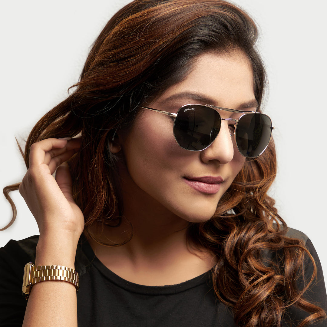 royaltail sunglasses square rt rou silver black