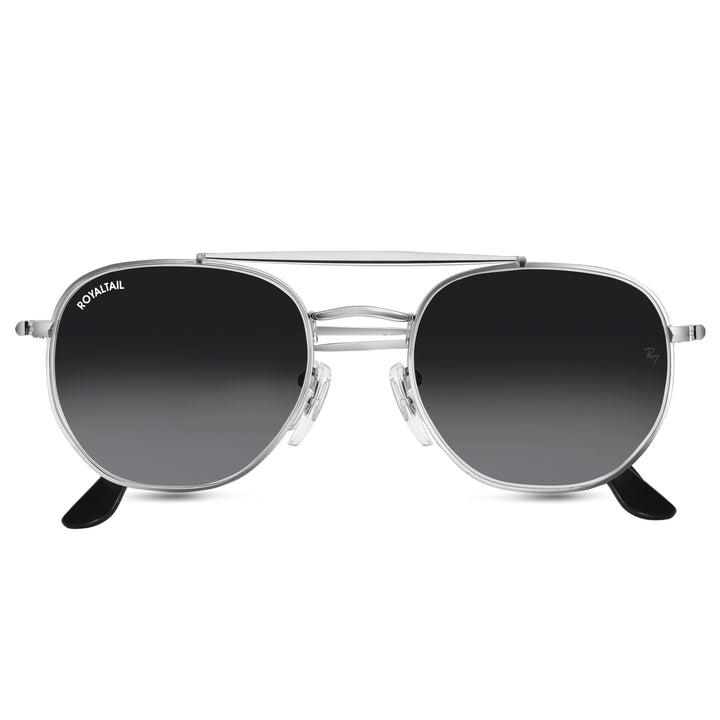 royaltail sunglasses square rt rou silver black
