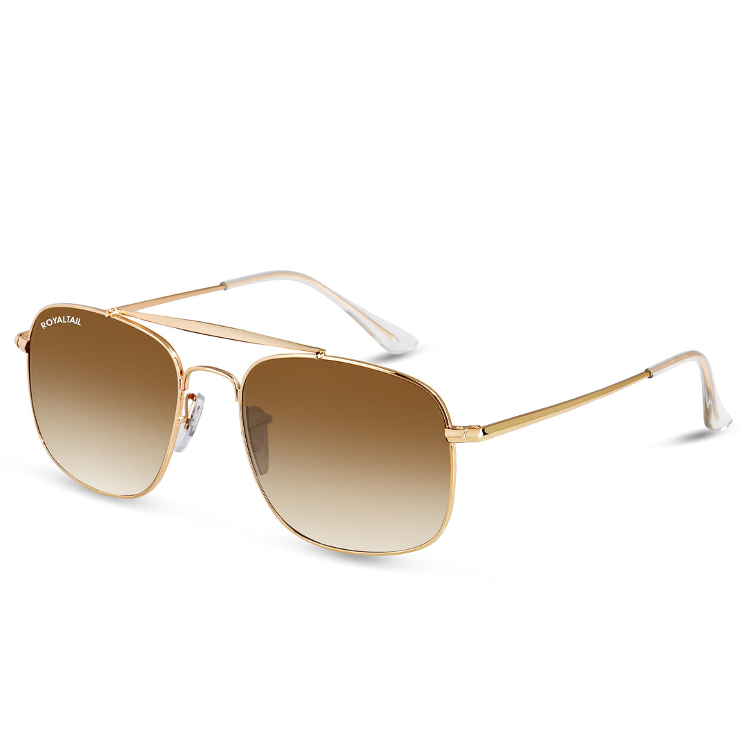 royaltail sunglasses square rt squ golden brown