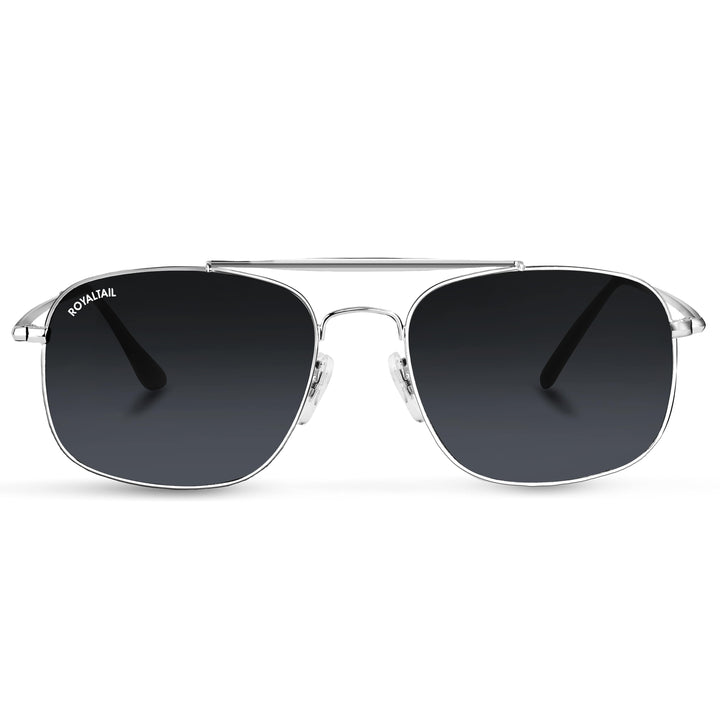 royaltail sunglasses square rt squ silver black