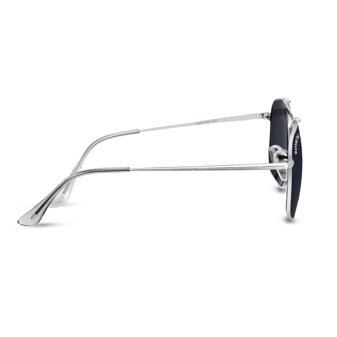 royaltail sunglasses square rt squ silver black