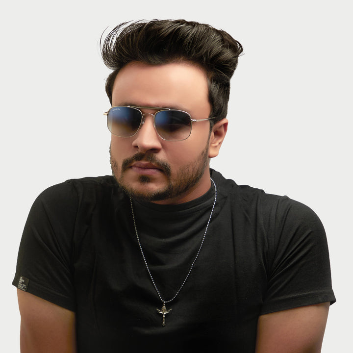 royaltail sunglasses square rt squ silver blue
