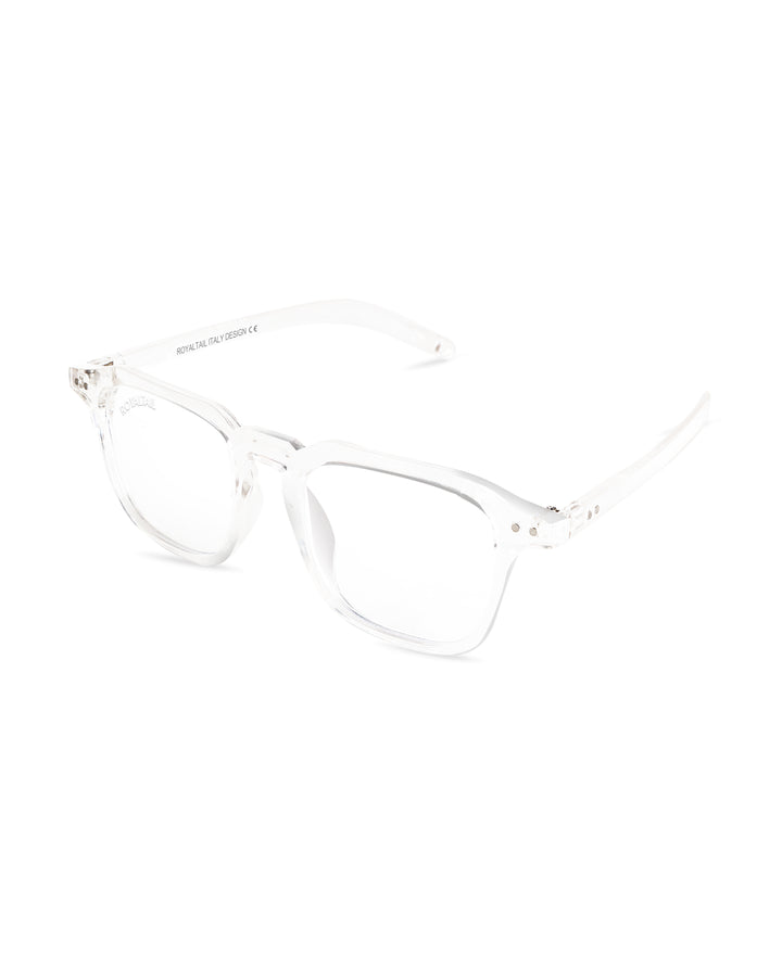 Clear Glass and Frame Square Kingsman-03 Series Sunglasses - Royaltail