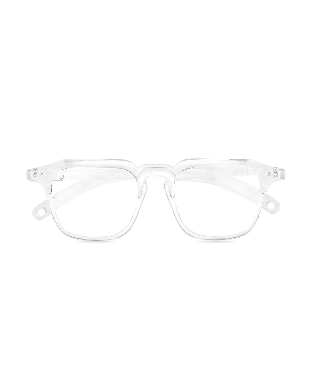 Clear Glass and Frame Square Kingsman-03 Series Sunglasses - Royaltail