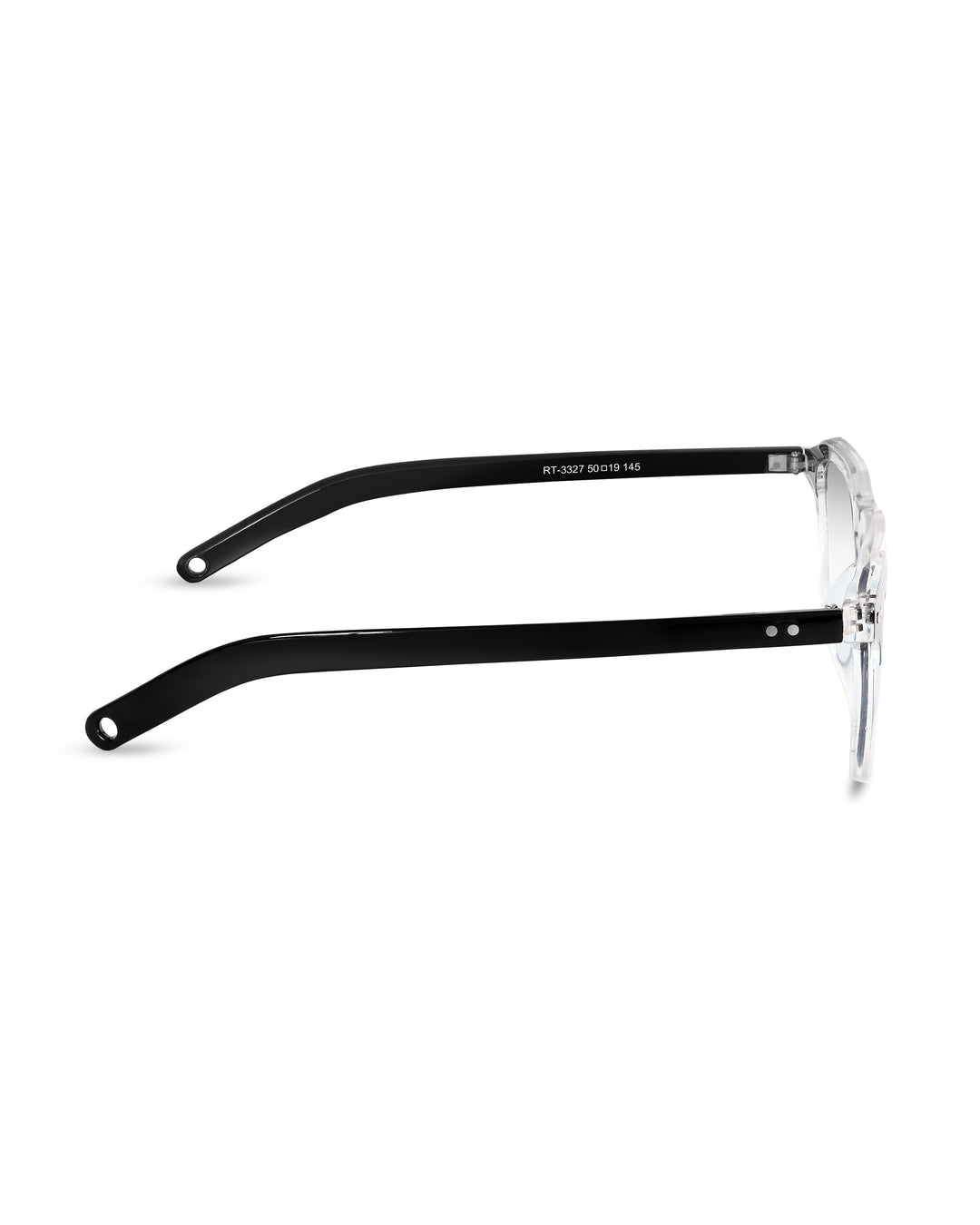 Clear Glass and Black Frame Square Kingsman-02 Series Sunglasses - Royaltail