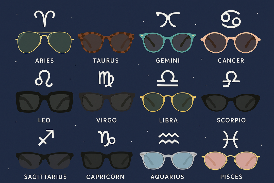 Celestial Shades: The Ideal Sunglasses for Every Zodiac Sign