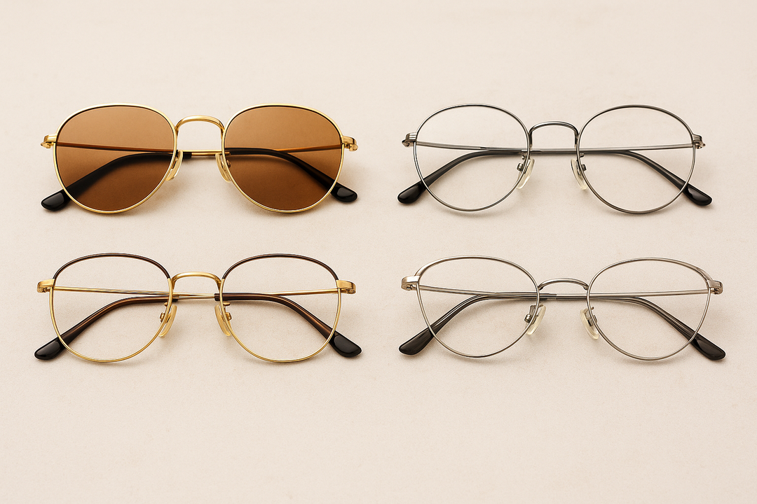 Elegant Retro Looks: Best Vintage Metal Eyewear Styles