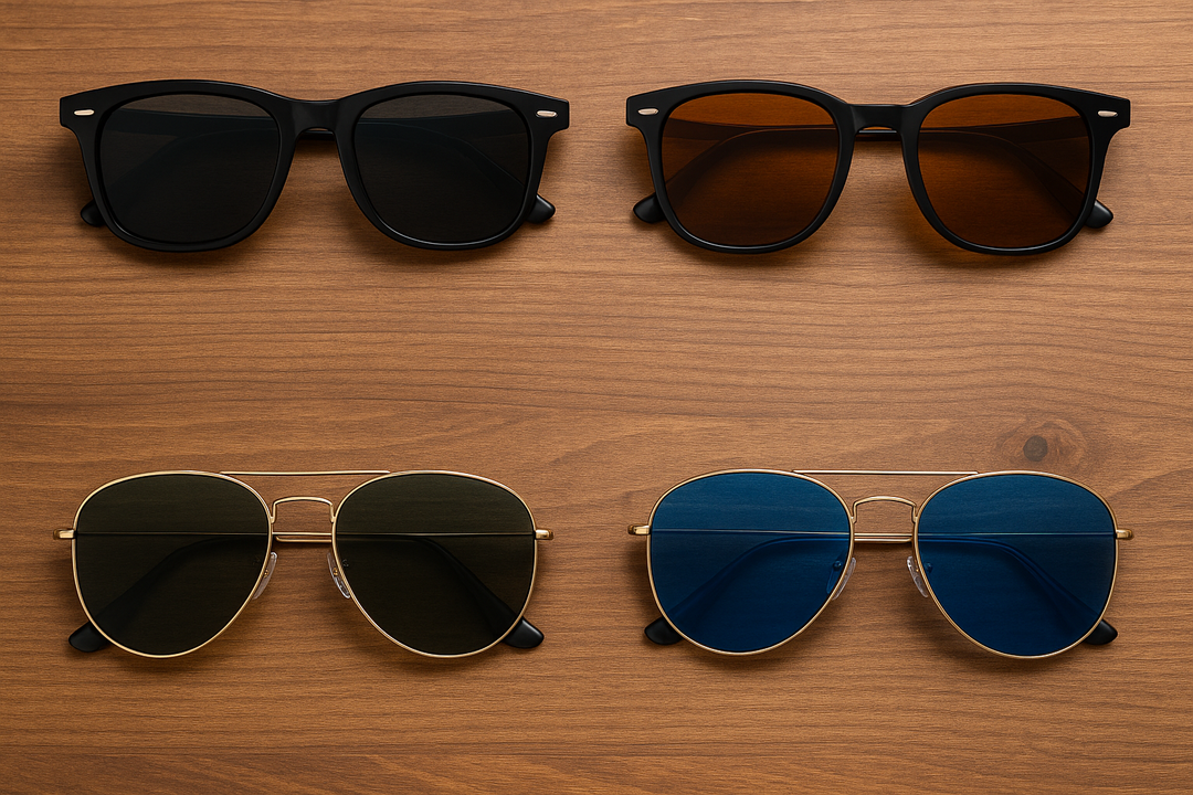 Men’s Sunglasses and Eye Visibility: How to Pick the Right Tint