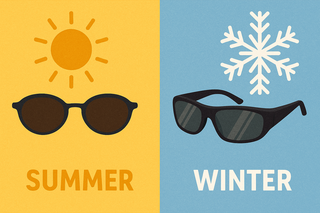 Seasonal Sunglasses: Summer vs. Winter Protection Needs | ROYALTAIL