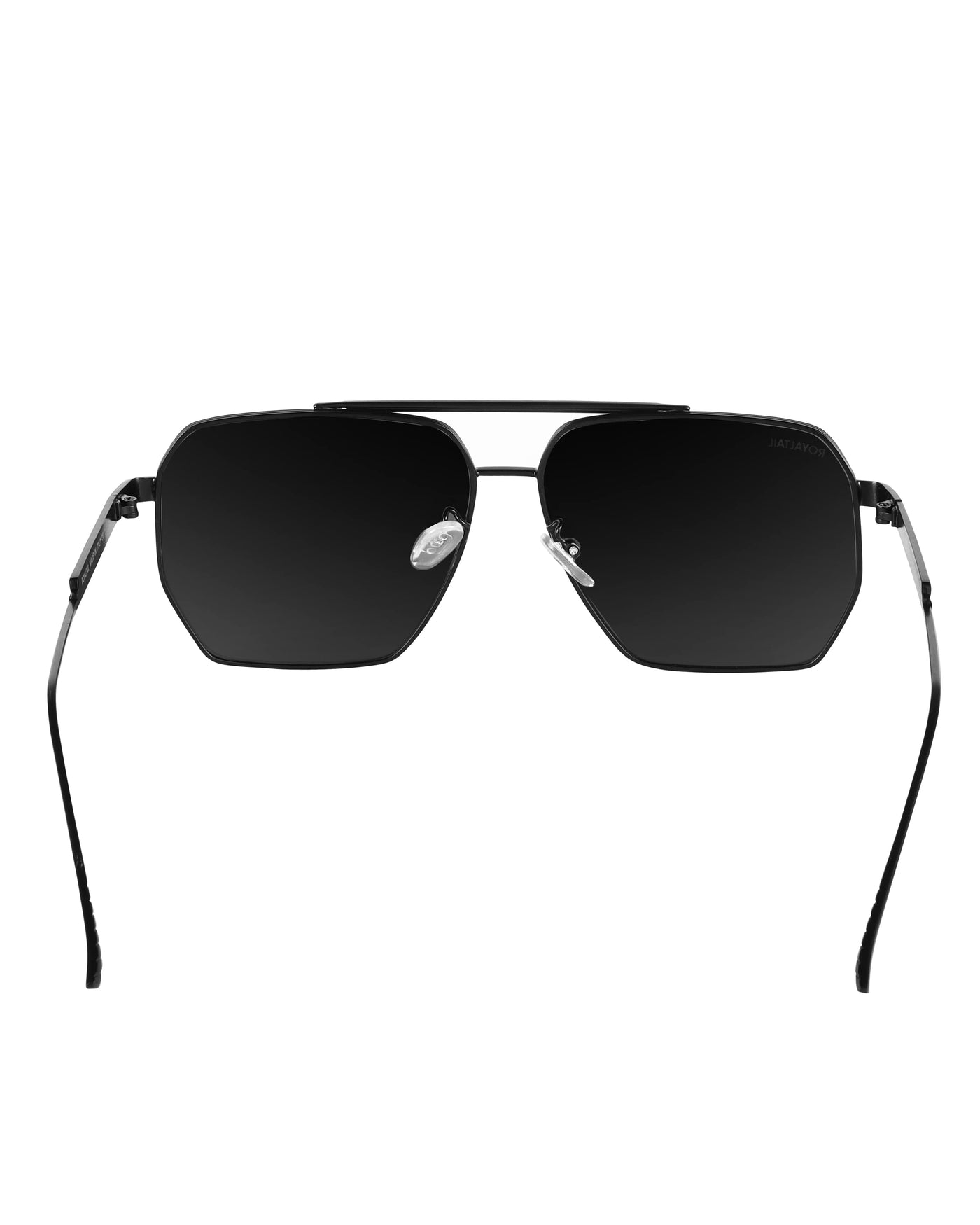 Bottaga Black UV Protected Metal Sunglasses RT061