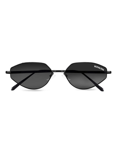 Classic Designer Black UV Protected Cat Eyes Sunglasses RT055