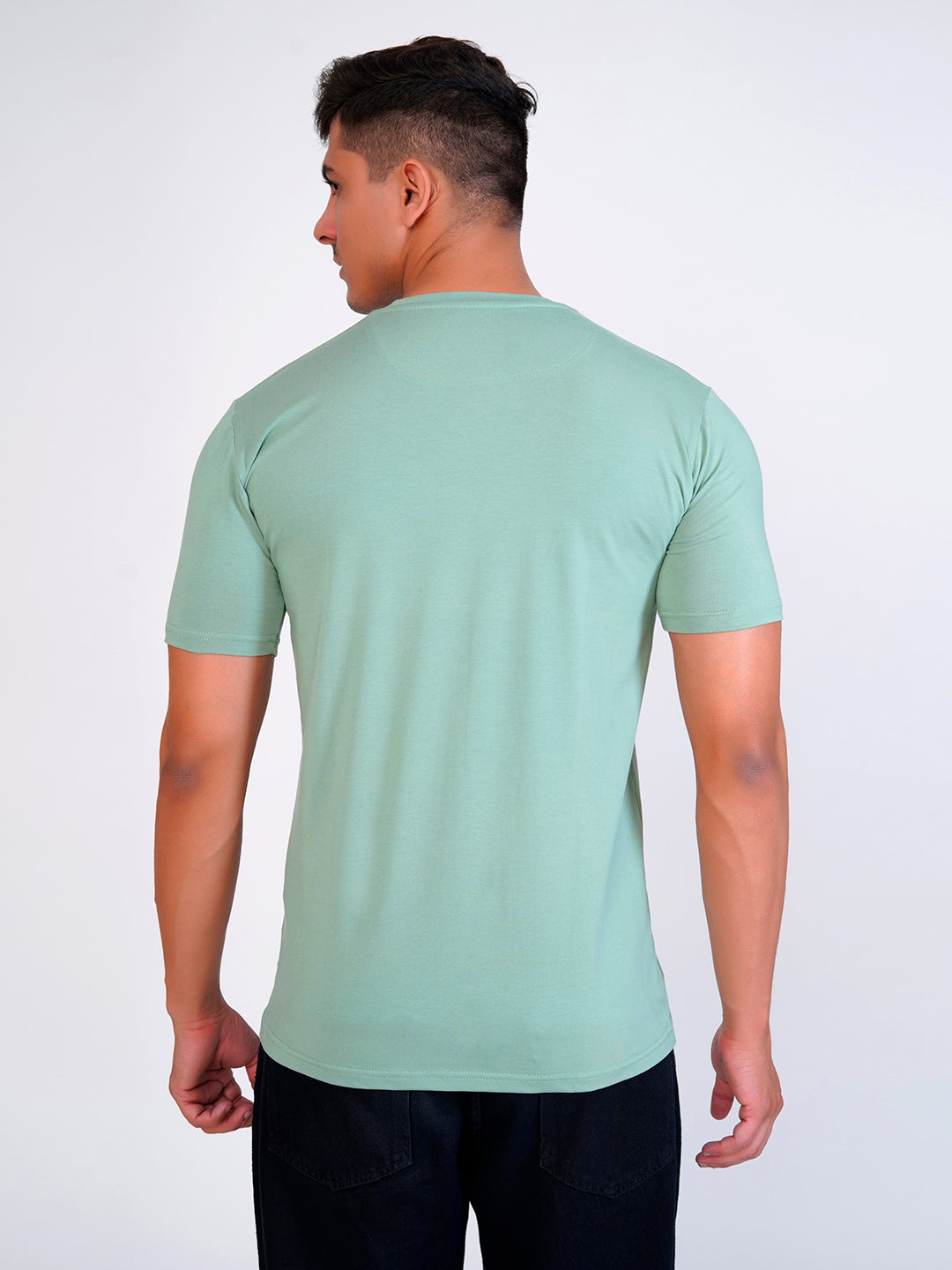 Sea Mid Green Premium Organic Super Soft Cotton T-shirt
