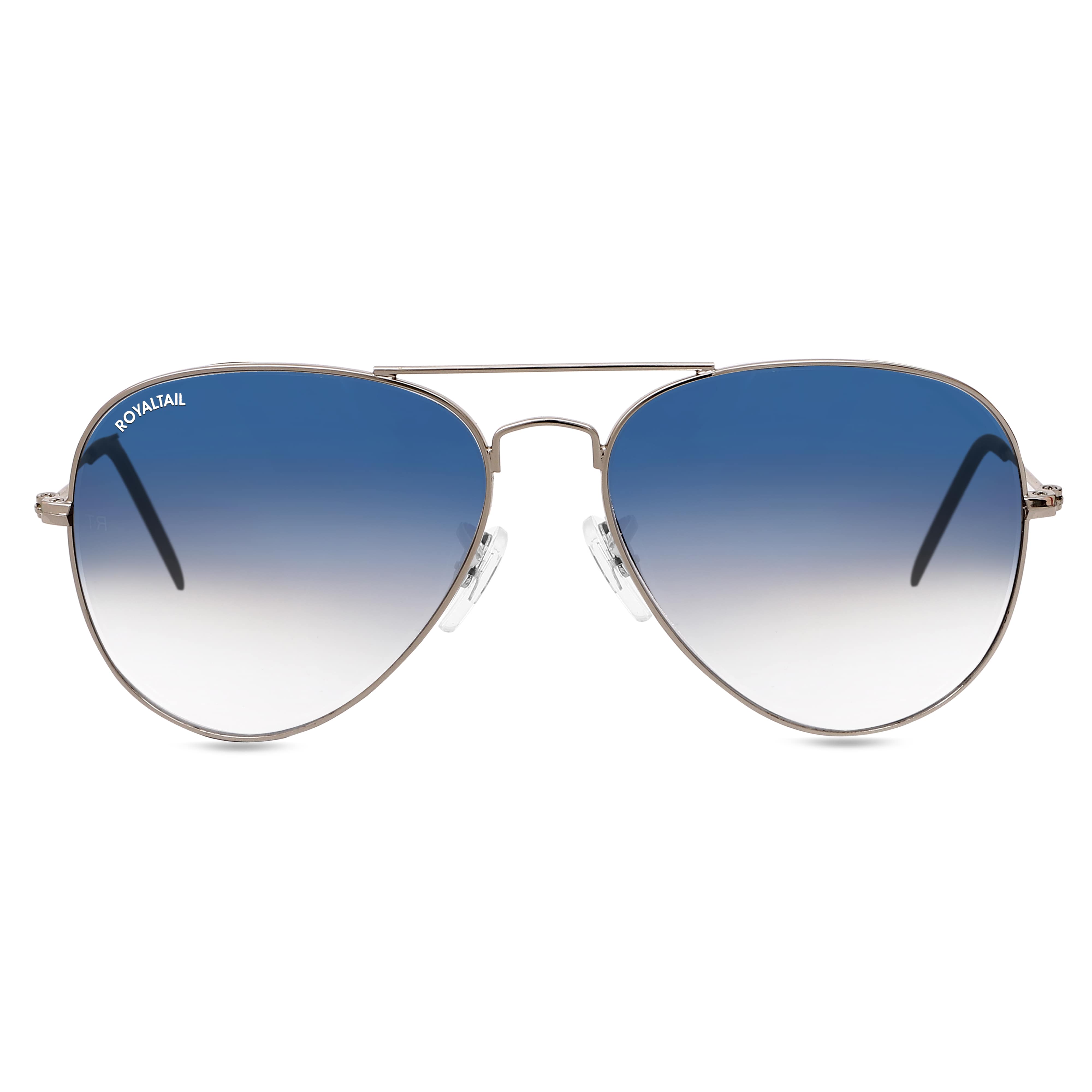 Walbrook Polarized Aviator Square Sunglasses - Ben Sherman