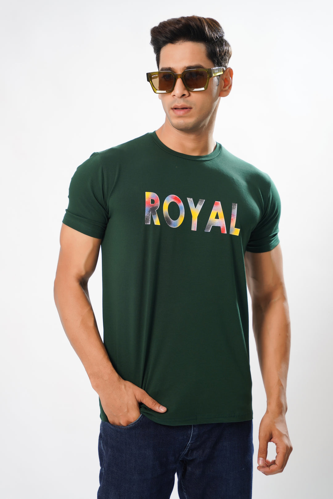 Anaheim Green Organic Cotton T-Shirt for men – ROYALTAIL