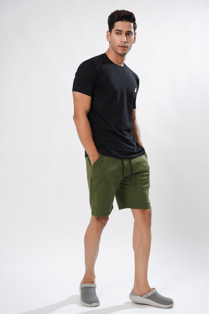 Men's Baccara Black Organic Cotton T-Shirt