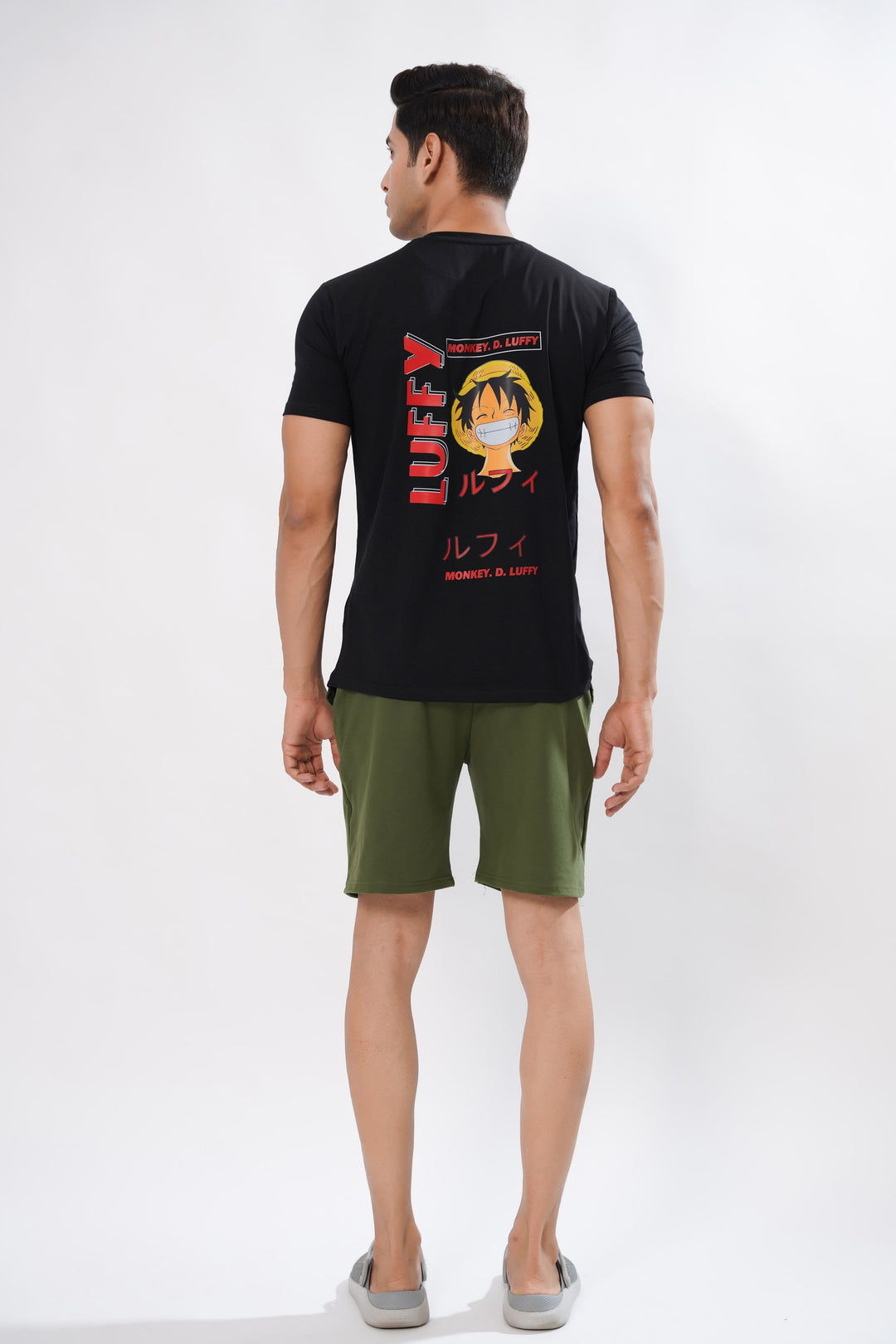 Baccara Black Organic Cotton T-Shirt for men, photo 5
