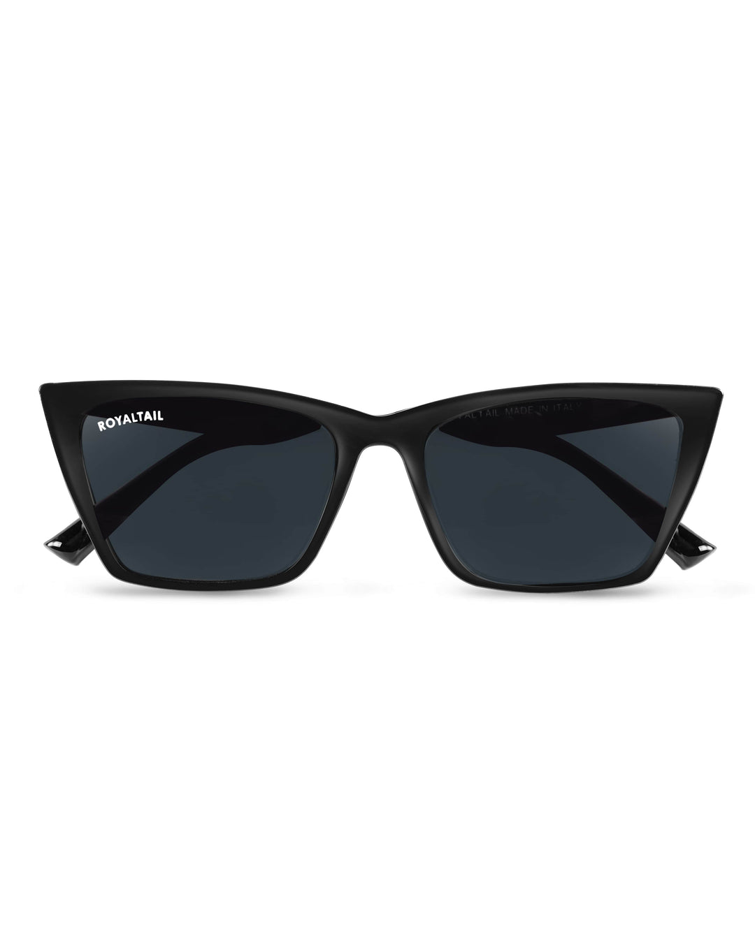 ROYALTAIL black cat-eye sunglasses, black lens