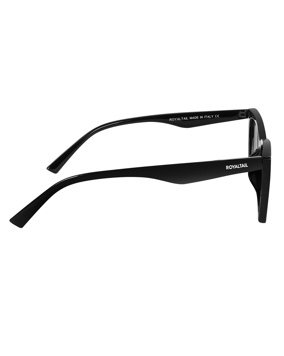 Black cat-eye sunglasses with black lenses, photo 7