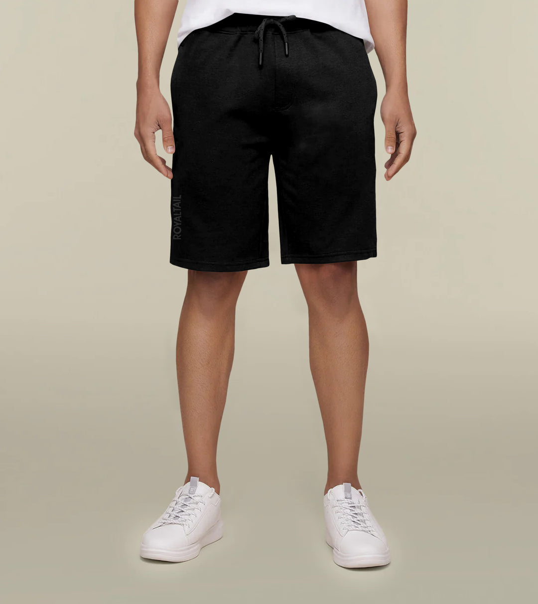 Black Cotton Swim Shorts for men – ROYALTAIL