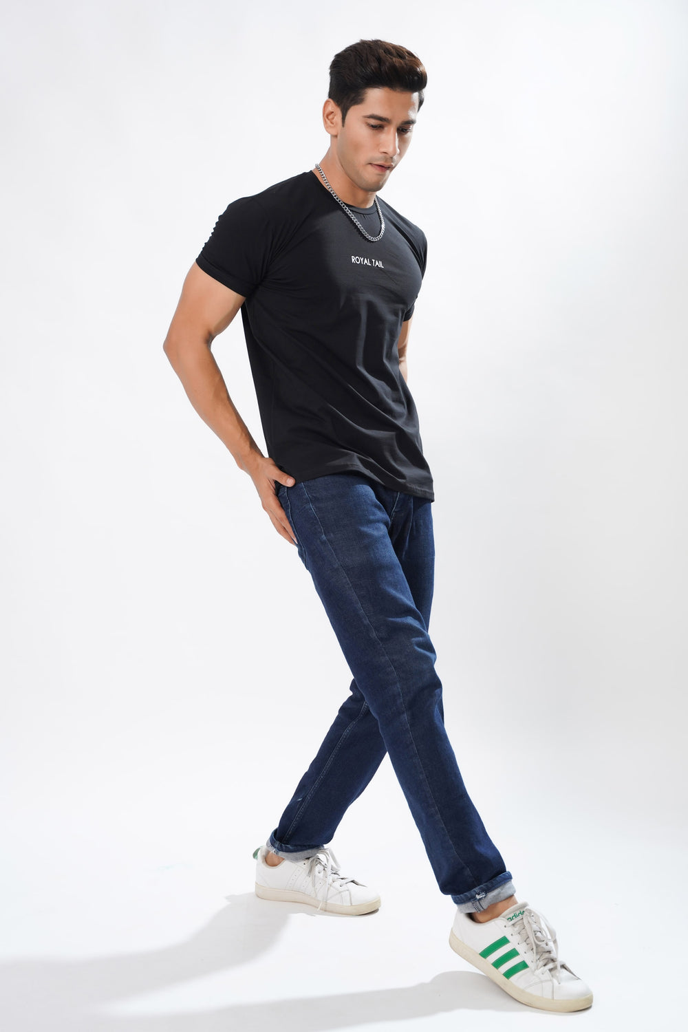 Men's Black Organic Cotton T-Shirt