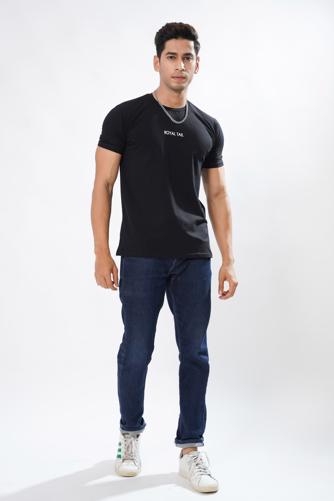 Black Organic Cotton T-Shirt for men, photo 4
