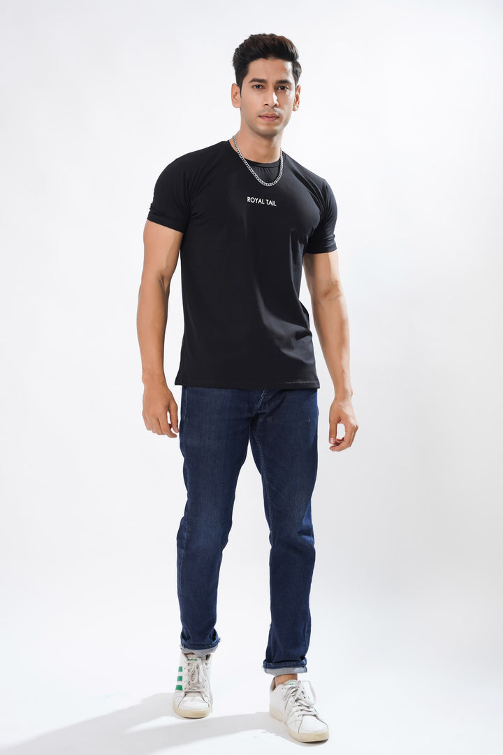 Black Organic Cotton T-Shirt for men, photo 4