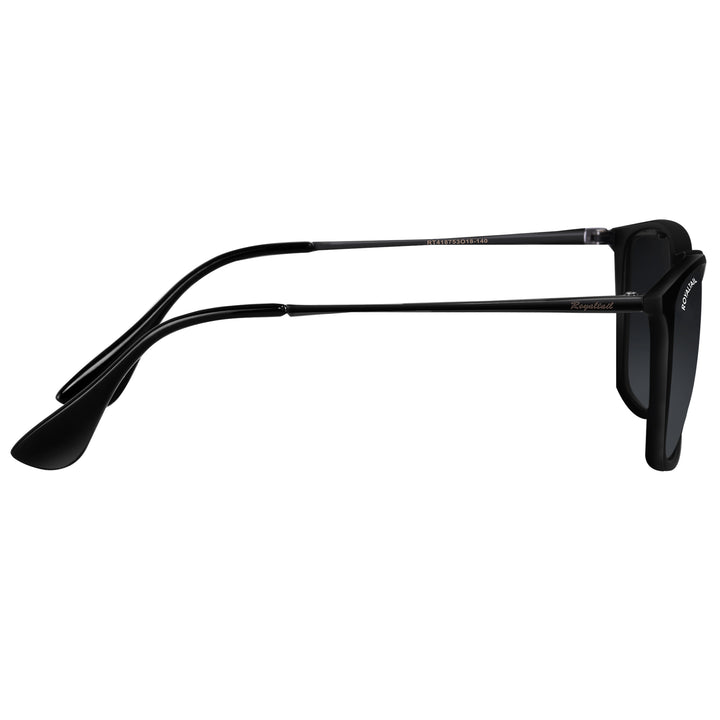 Black round sunglasses with black lenses, photo 6