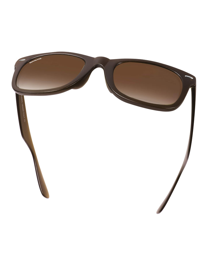 Brown wayfarer sunglasses with brown lenses, photo 11