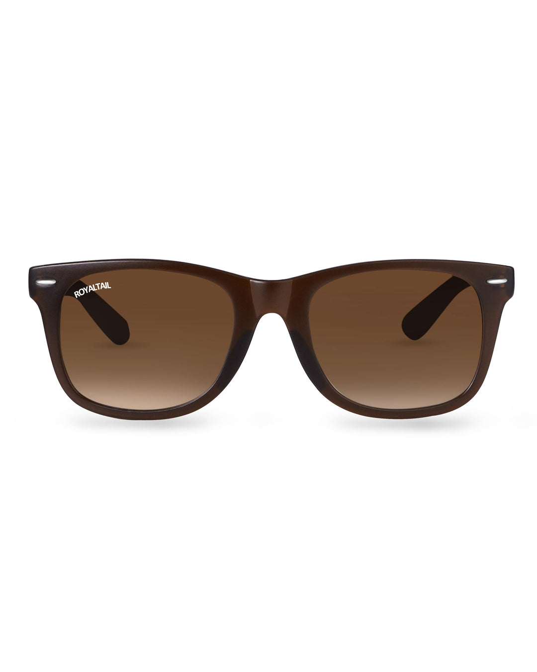 Brown wayfarer sunglasses with brown lenses, photo 4