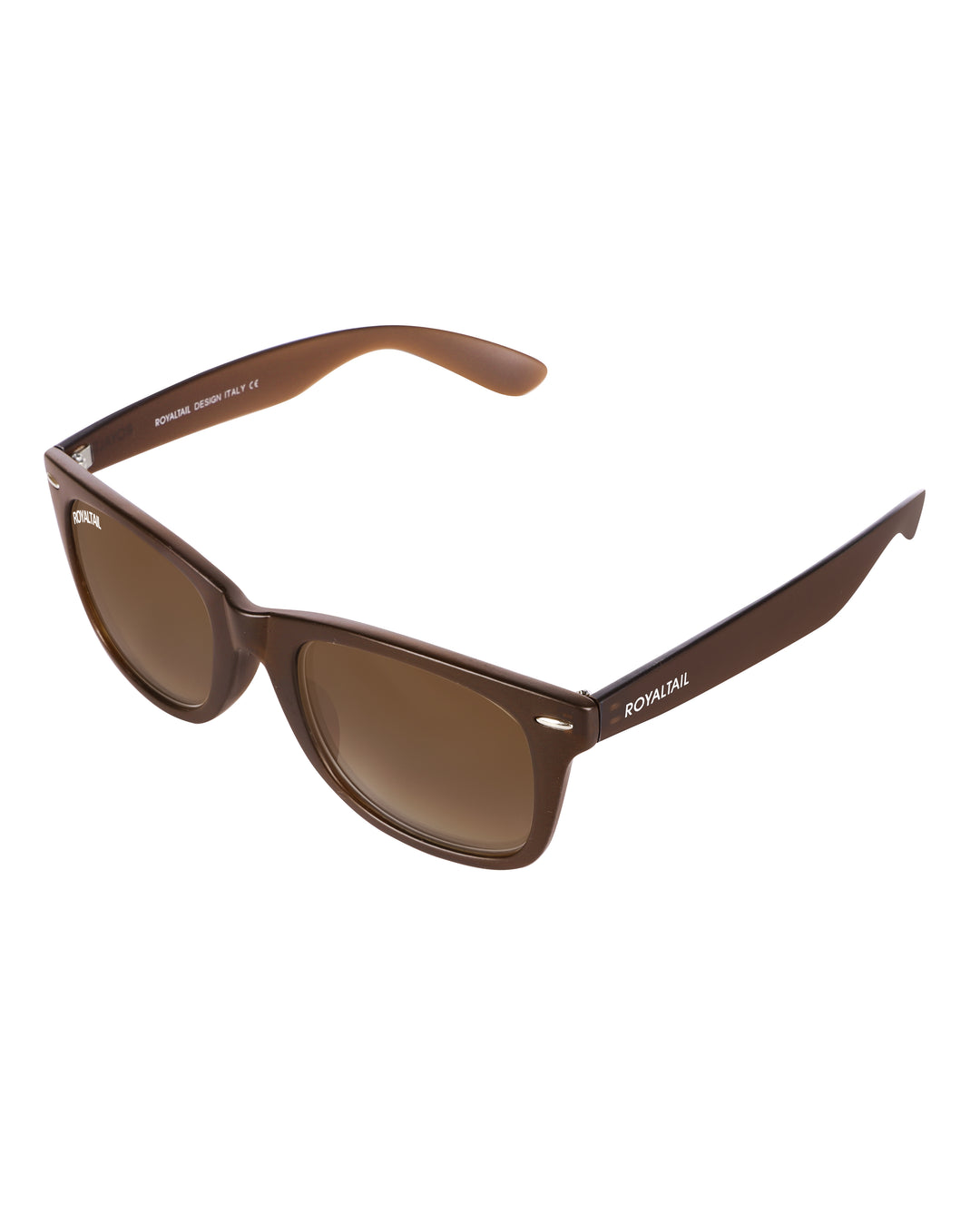 Brown wayfarer sunglasses with brown lenses, photo 5
