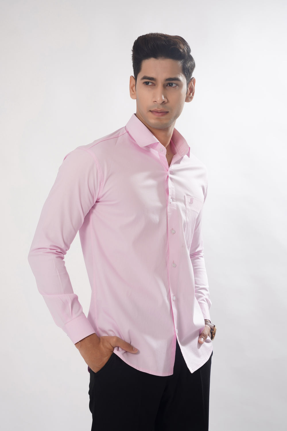 Men's Cameo Pink Oxford Cotton Shirt