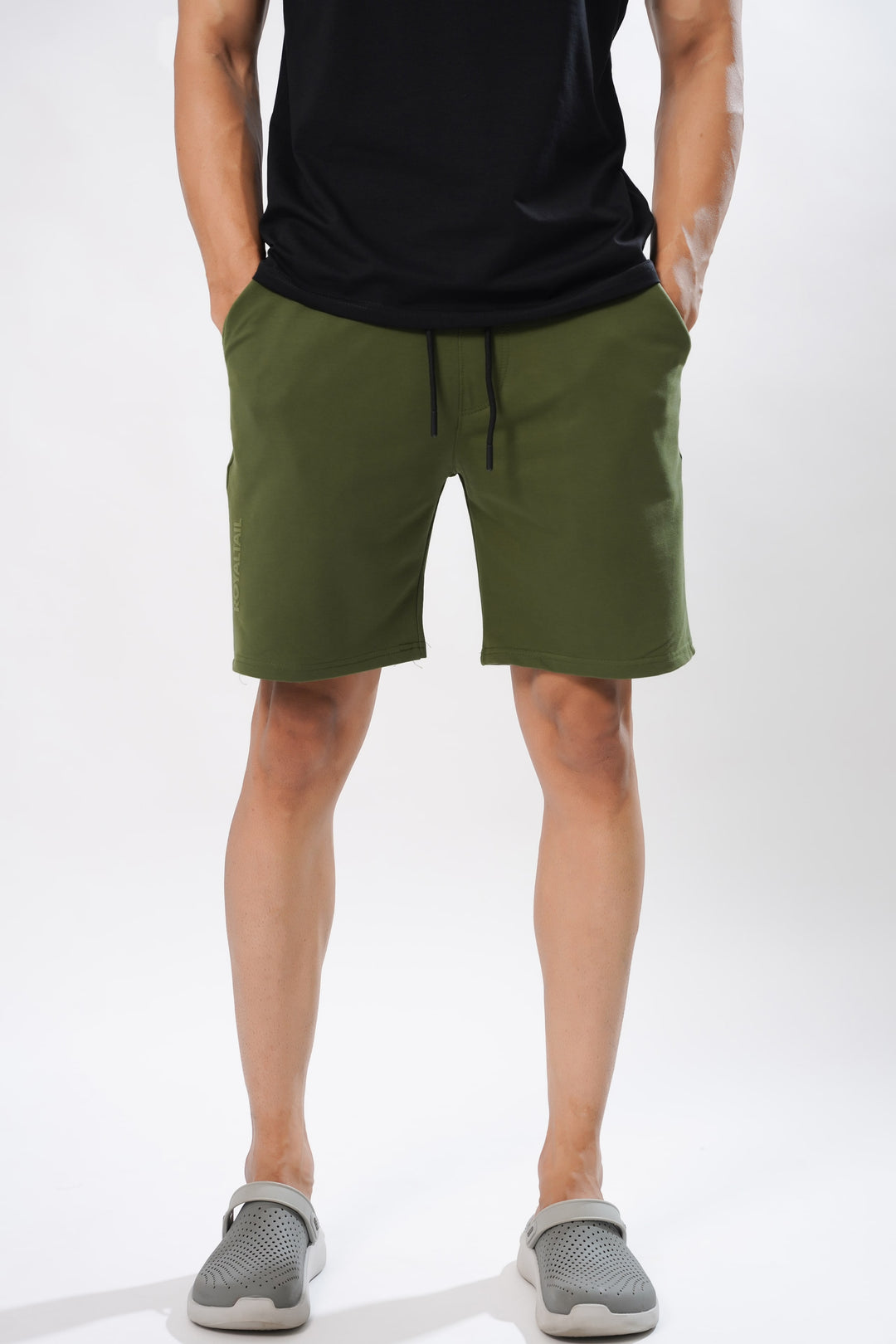 Green Cotton Swim Shorts for men – ROYALTAIL