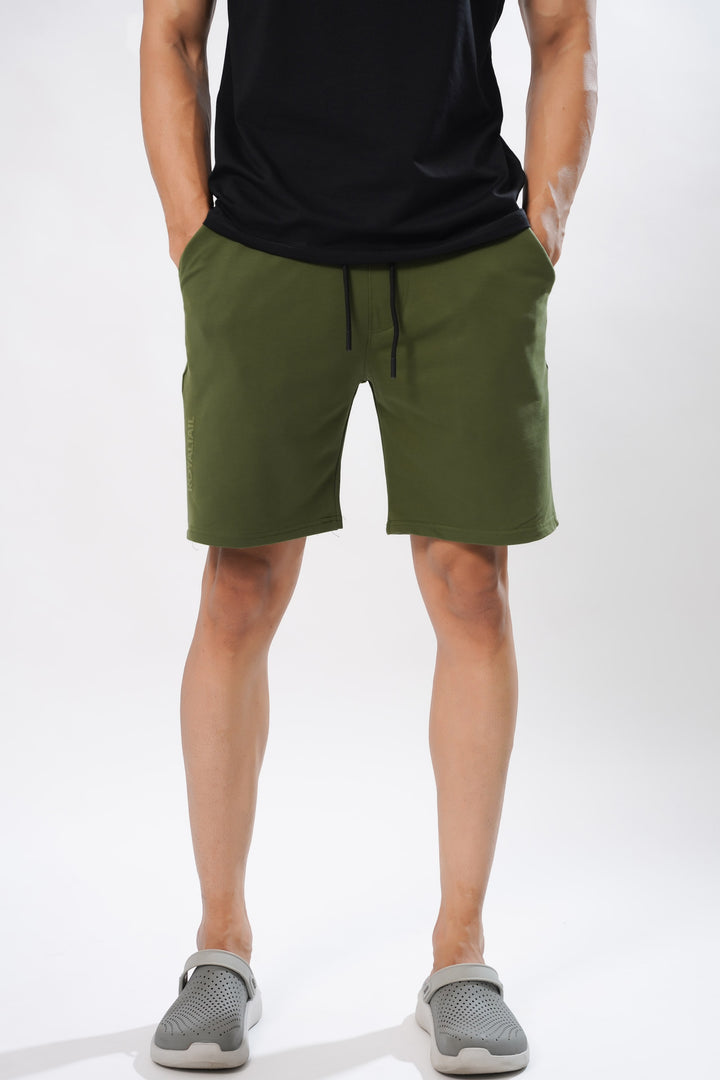 Green Cotton Swim Shorts for men – ROYALTAIL