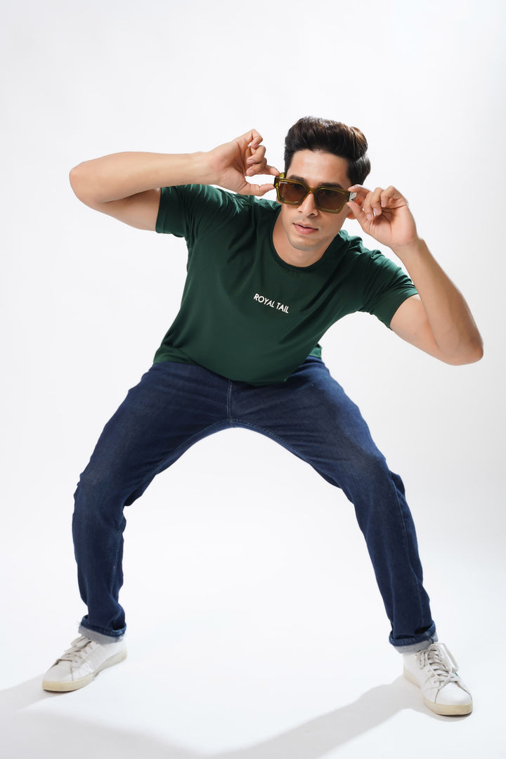 Green Turtle Print Organic Cotton T-Shirt for men – ROYALTAIL
